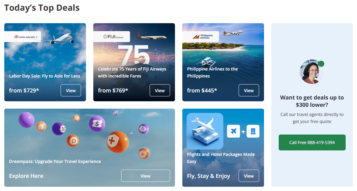 ASAP Tickets Flight Deals 2026